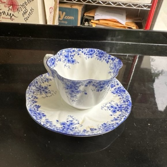 Shelley Vintage “Dainty Blue” Cup and Saucer. - Picture 2 of 5